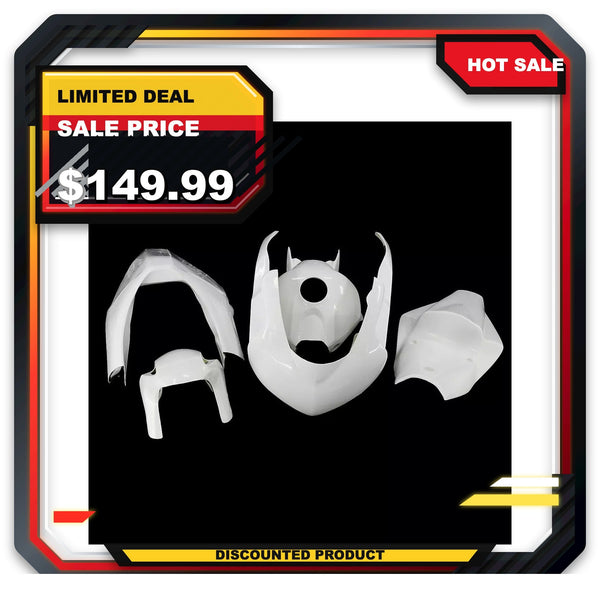 US STOCK NT Fiberglass Race Track Fairing Kit Fit for CBR1000RR 2004-2005 Unpainted Available in CA