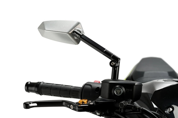 REAR MIRROR MOD. F1.1 NO HOMOLOGATED S/RIGHT C/BLA — Anodized aluminum