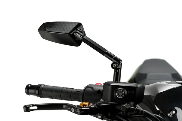 REAR MIRROR MOD. F1.1 NO HOMOLOGATED S/RIGHT C/BLA — Black