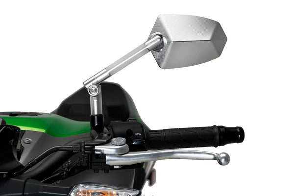 REAR MIRROR MOD. GT.1 HOMOLOGATED L/LEFT C/ANOD-A — Anodized aluminum