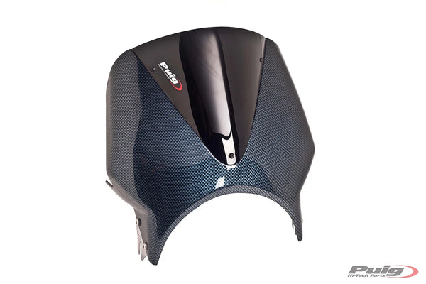 WINDSHIELD MOD. VISION KAWASAKI Z900RS 18'- C/BLAC — Black