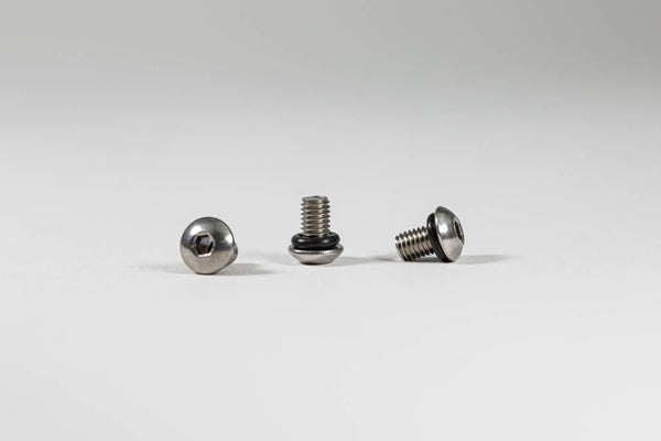 04-0160S SS Skid Pad Hardware Kit 5x8 Button Head w/o-ring
