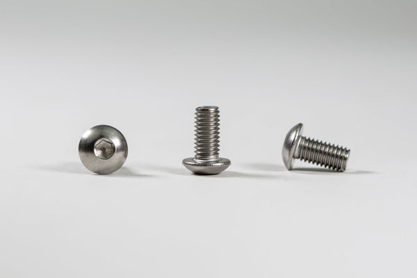 04-0247A Aluminum Skid Pad Hardware Kit 5x10 Button Head (NO O-RING)