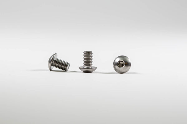 04-0247S SS Skid Pad Hardware Kit 5x8 Button Head (NO O-RING)