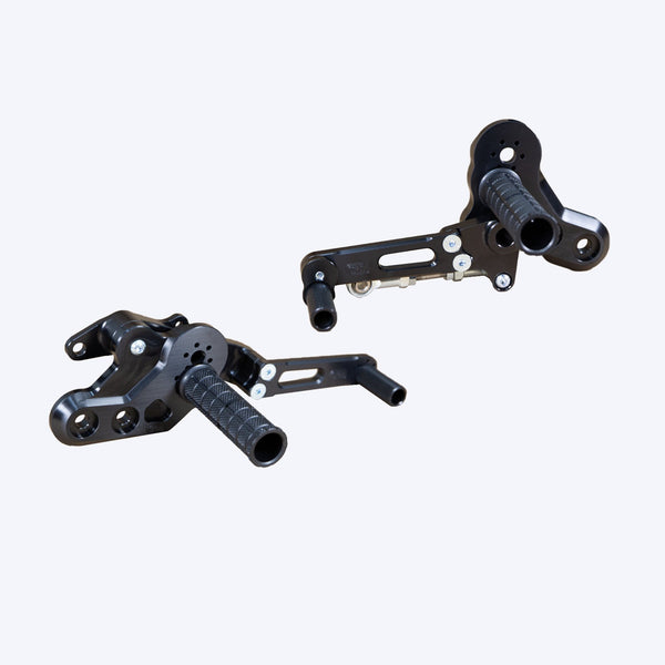 05-0107B Kawasaki Z125 Rearset Complete - STD Shift