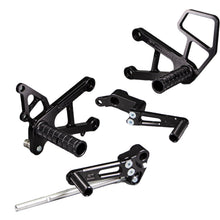 05-0147B 2007-08 Kawasaki ZX6/636 Complete Rearset - STD/GP Shift