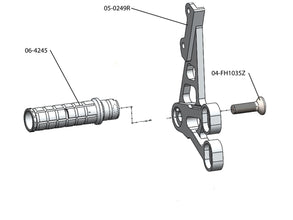 05-0249 Suzuki GSX-R1000 Rearset