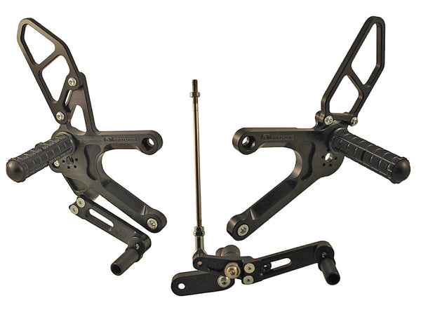 05-0315B Honda CBR500R/500F Complete Rearset - STD Shift
