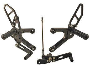 05-0315B Honda CBR500R/500F Complete Rearset - STD Shift
