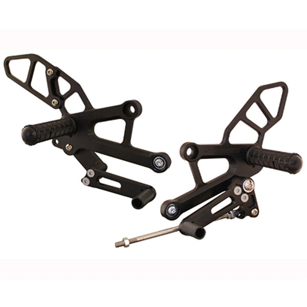 05-0376B Honda CBR250R/300R Complete Adjustable Rearset - GP Shift