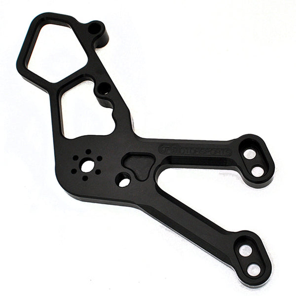 05-0403R Yamaha R3 '15+ Brake Side Rearset Bracket, Eccentric, Black1