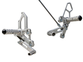 05-0407B Yamaha FZ07/MT07/XSR700 Rearset - Silver