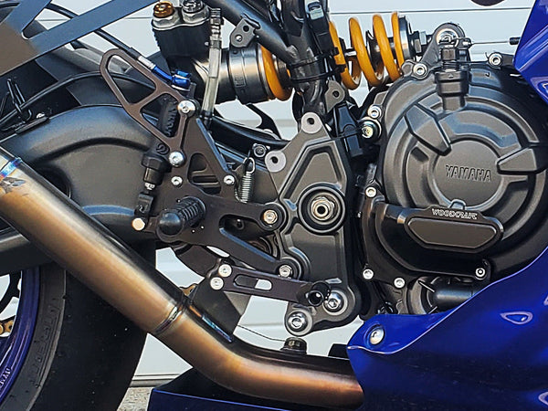 05-0417B Yamaha YZF-R7 Complete Rearset Kit w/ Pedals