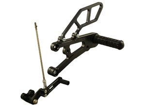 05-0505B Triumph Daytona 675 Rearset - GP Shift w/o QS - RACE USE ONLY (No Side Stand)