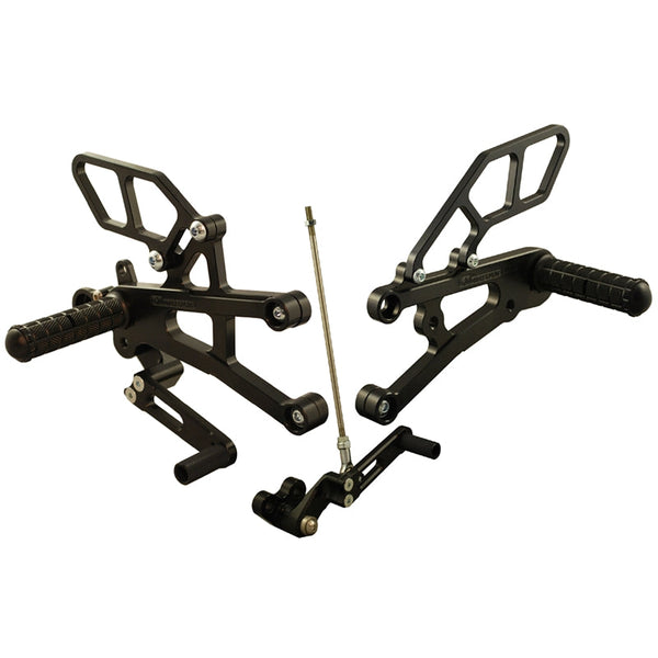 05-0506B Triumph Daytona 675 Rearset - GP Shift w/o QS