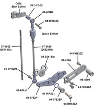 05-0511B Triumph Daytona 675/Street Triple Rearset - GP Shift w/o QS - RACE ONLY (No Side Stand)
