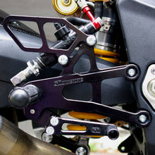 05-0511B Triumph Daytona 675/Street Triple Rearset - GP Shift w/o QS - RACE ONLY (No Side Stand)