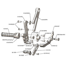 05-0670B Ducati Diavel STD Shift Complete Rearset
