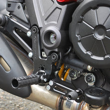 05-0671B Ducati Diavel GP Shift Adjustable Complete Rearset Kit