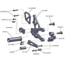 05-0740B 2008-10 Aprilia RSV4 Complete Rearset
