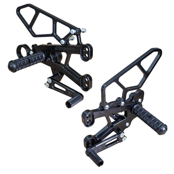 05-0750B 2009-14 BMW S1000RR, 2014-16 S1000R STD Shift Complete Rearset