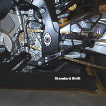 05-0752B 2009-14 BMW S1000RR, 2014-16 S1000R Complete Rearset RACE ONLY