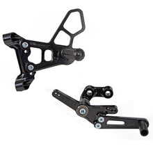 05-0757B BMW S1000RR Complete Rearset w/ Pedals - STD/GP Shift