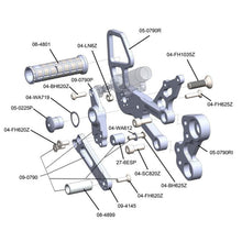 05-0790B KTM Duke790/890 Rear Set Kit