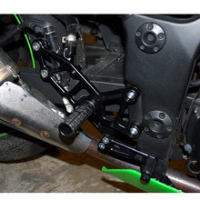 05-4133B Kawasaki Ninja 300 Complete Rearset w/ Pedals