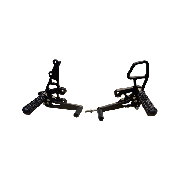 05-4245B 2005-06 Suzuki GSX-R1000 Complete Black Rearset