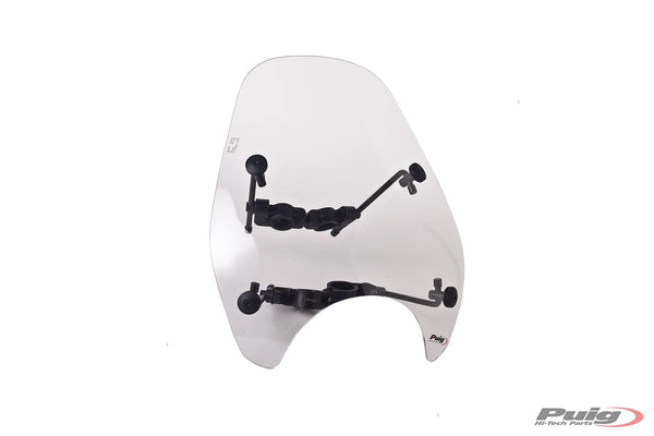 WINDSHIELD + FIX MODELO CUSTOM I C/CLEAR