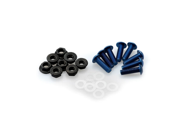 6 SCREW KIT C/BLUE