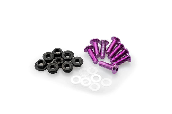 6 SCREW KIT C/VIOLET — Purple