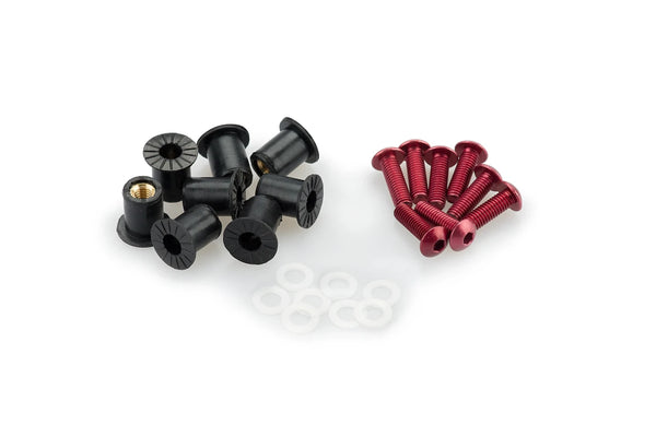 6 SCREW KIT C/RED