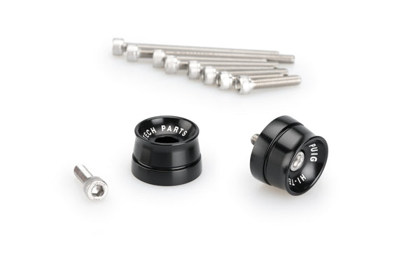 BAR END ALUMINUM MOD.SPEED YAMAHA C/GREEN