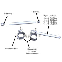 12-0350 2006-10 Suzuki GSXR600/750 - 50mm/48mm Stepped Clipon w/ bars