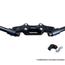 Ducati Monster 1200 Clipon Adapter Plate w/ Std. Black Bars and Res. Spacer