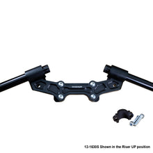 Ducati Monster 1200 Clipon Adapter Plate w/ Std. Black Bars and Res. Spacer
