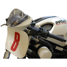 Clipon Adapter Plate w/ XL Black Bars Ducati Monster 696/796/1100