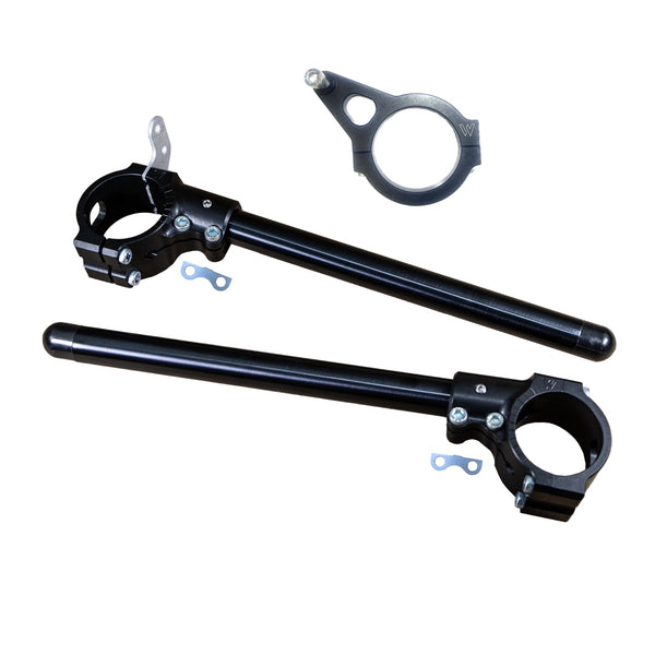 12-2153-D1 Ducati V2/V4 53mm Zero Offset Clipons for Ducati V2/V4