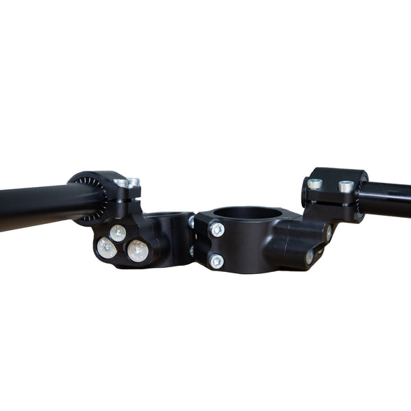 35mm Rise Side Mount Adjustable Angle Clipon Risers (with 7/8" bars)