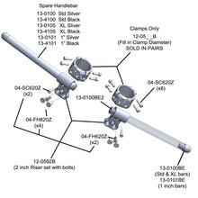 2 inch Clipon Risers (with Special 1