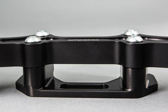 Ducati Monster 1200 '14-16 Front Mount 35mm Eccentric Adapter Plate , Black Bars