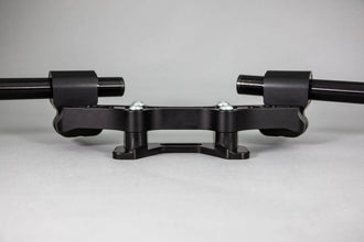 Ducati Monster 1200 '14-16 Front Mount 35mm Eccentric Adapter Plate , Black Bars