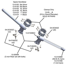 3 Inch Clip-on Riser with 7/8
