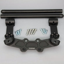 Clipon Adapter Plate w/ XL Black Bars Ducati Monster 696/796/1100