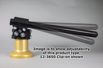 75mm Rise Front Mount Adjustable Angle Clipon Risers (with special 1