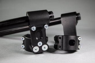 75mm Rise Front Mount Adjustable Angle Clipon Risers (with special 1