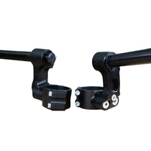 12-7741-78BS1 Suzuki SV650, SV650X 75mm Side Mount Adjustable Angle Clipon Risers