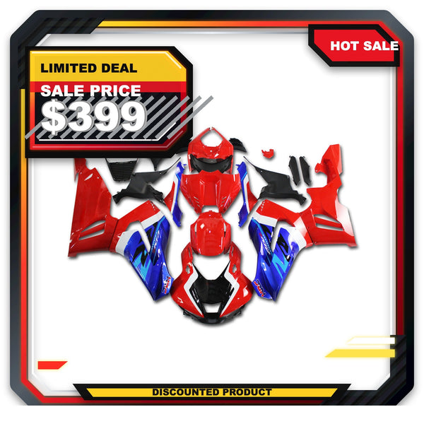US STOCK NT Aftermarket Injection ABS Plastic Fairing Fit for CBR1000RR-R 2020-2022 Red Blue N001 Available in TX